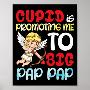Poster Cupid me promeut au rang de grand pap pap pour la