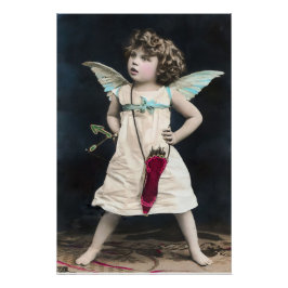 Poster Cupidon en colère