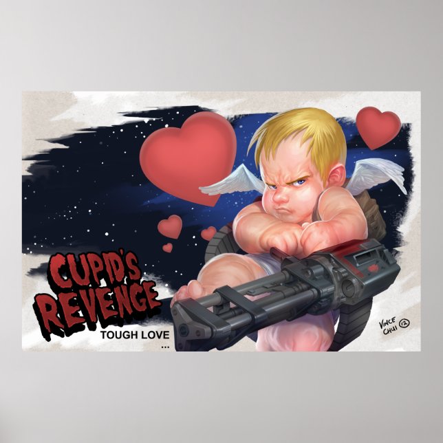 Poster Cupidon : La guerre moderne (Devant)