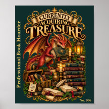 Currently Acquiring Treasure | Book Dragon Society