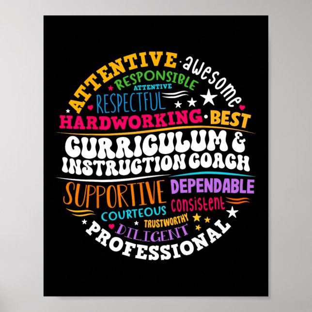 Poster Curriculum And Instruction Coach Appreciation Week (Devant)