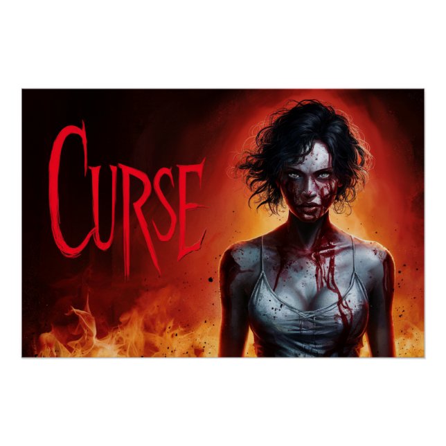 Poster Curse Frau 08 (Vorderseite)