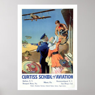 Poster Curtiss School of Aviation (US02053)