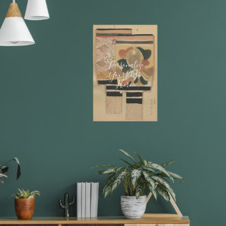 Poster CUSTOM Retro Japanese Hagoita Art Print