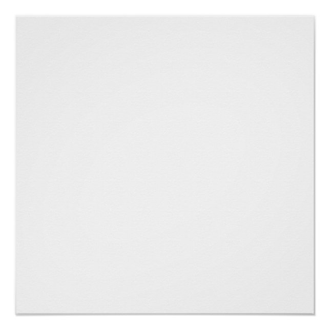 Poster Custom white simple Design Add Photo or Text (Devant)