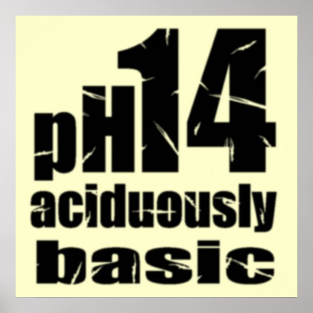 Poster customisé Aciduly Basic (Devant)