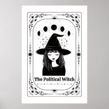 Customizable Tarot Feminist Witch Political Zodiac