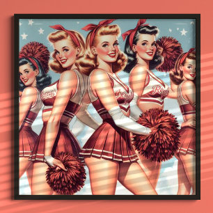 Poster Cute Chevrons Vintages