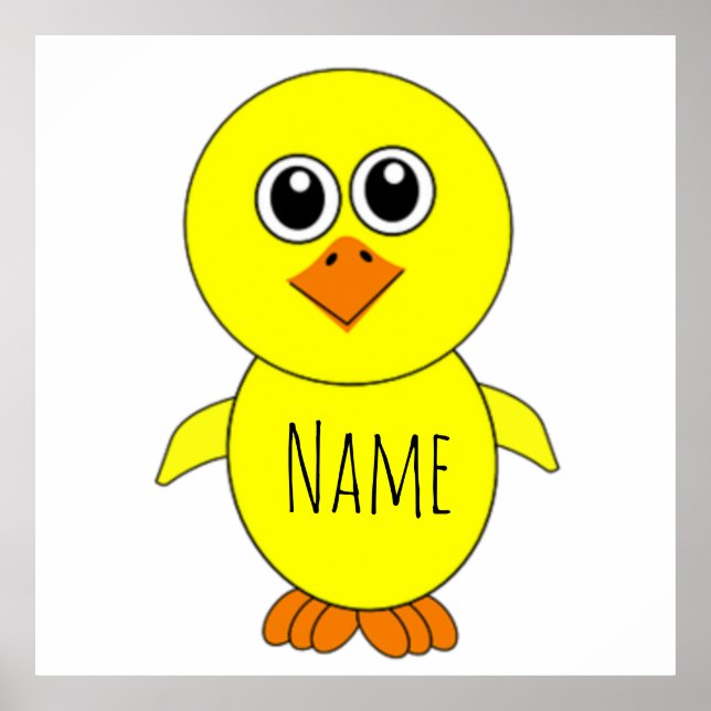 Poster Cute Chick Thunder_Cove (Devant)