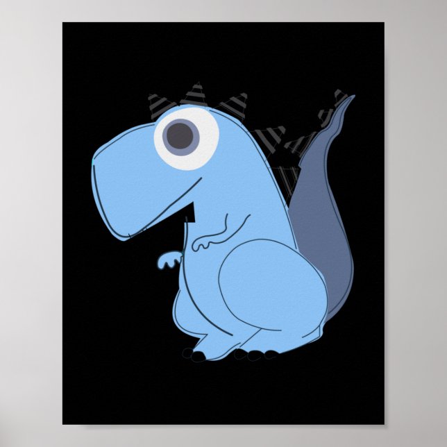 Poster Cute Dinosaur (Devant)