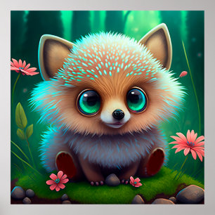 Poster Cute haie