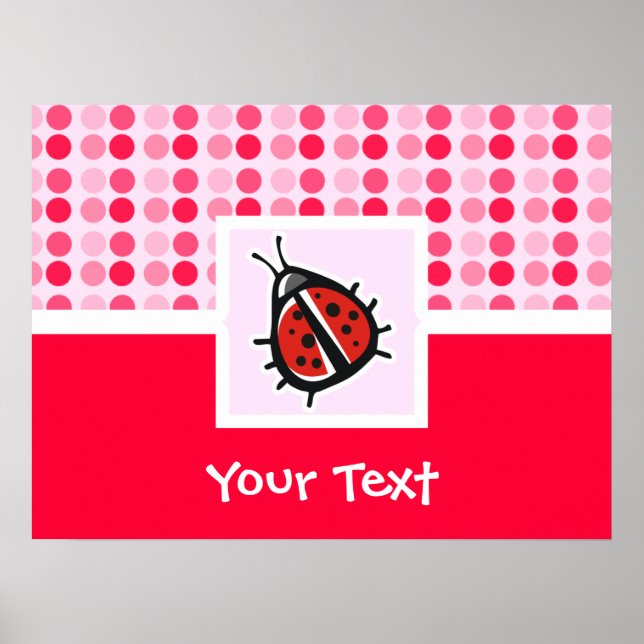 Poster Cute Ladybug (Devant)