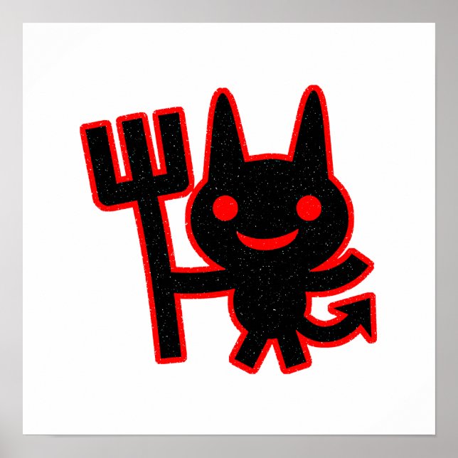 Poster Cute Little Devil (Devant)