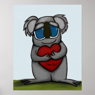Poster Cute Ours Koala