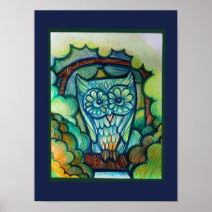 Poster Cute Owl
