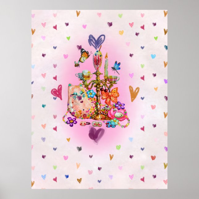 Poster Cute Pastel (Devant)