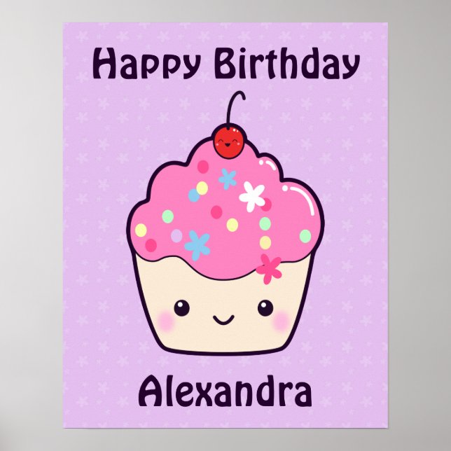 Poster Cute Pink (Devant)