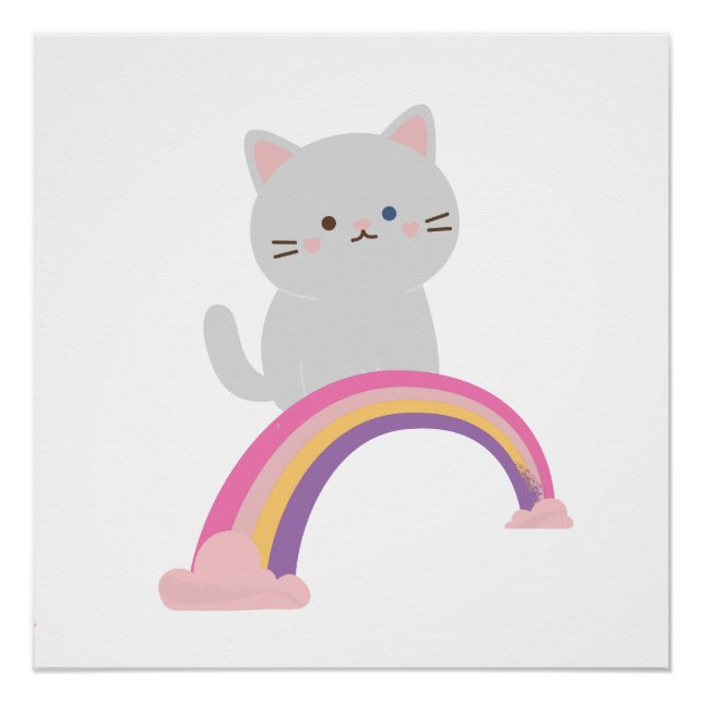 Poster Cutie Kitten Chat (Devant)