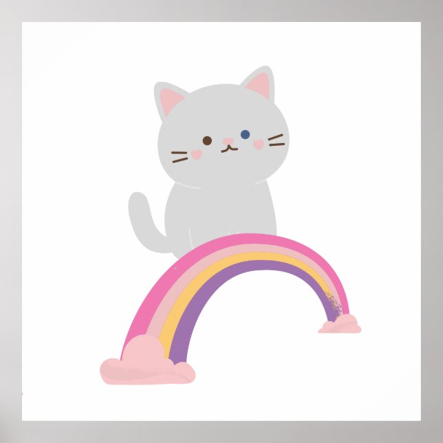 Poster Cutie Kitten Chat (Devant)