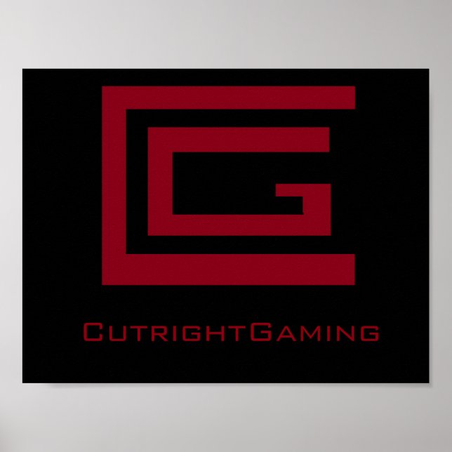 Poster CutrightGaming (Devant)