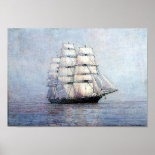 Poster Cutty Sark de tondeuse de thé