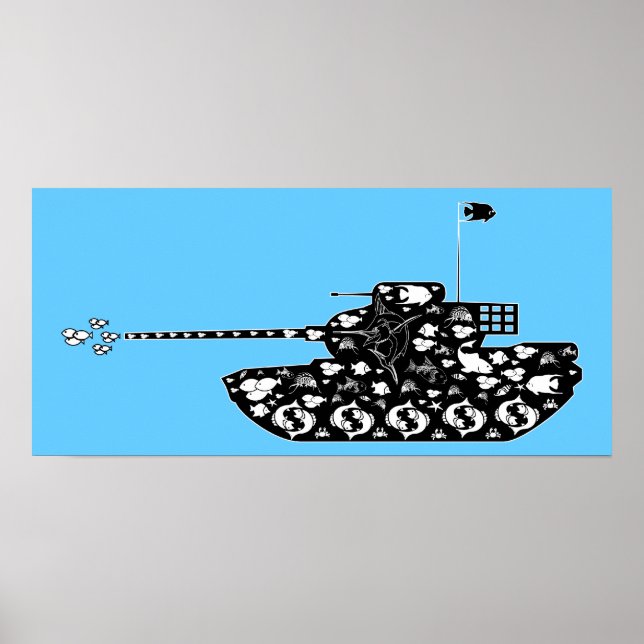 Poster Cuve de poisson (Devant)