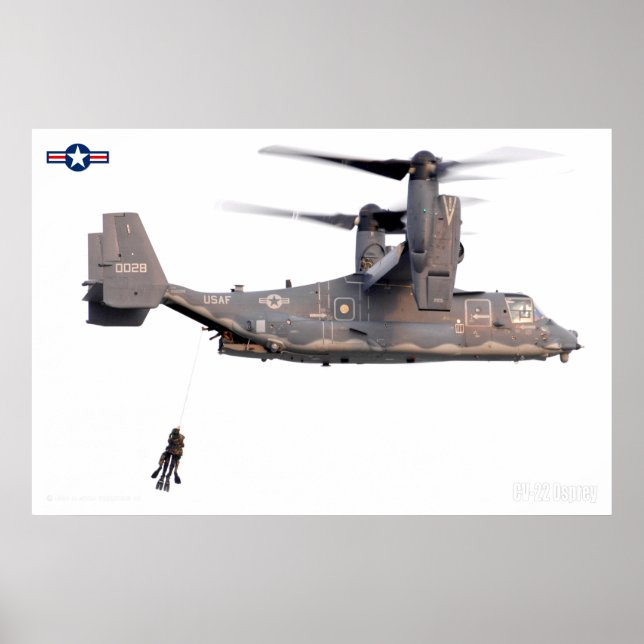 POSTER CV-22 OSPREY (Devant)