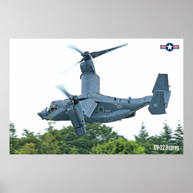 POSTER CV-22 OSPREY (Devant)