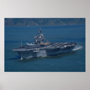 Poster CV-64 constellation, Baie de San Franciso, la