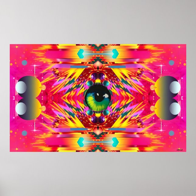 Poster Cyber Agent sélectionné (Devant)