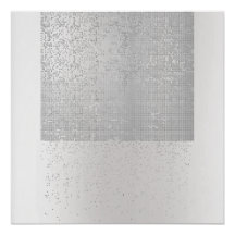 Cyber binaire Minimale Monochromatique Gris Argent