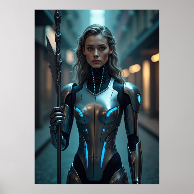 Poster Cyber Hermes: Data Wing Messenger (Devant)