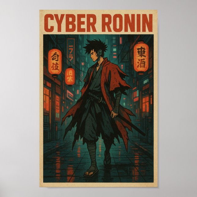 Poster Cyber Ronin (Devant)