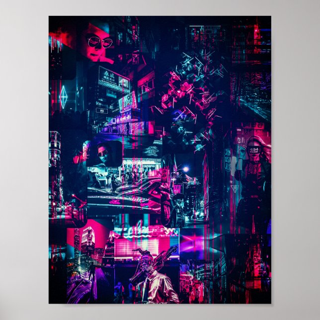 Poster Cyberpunk (Devant)