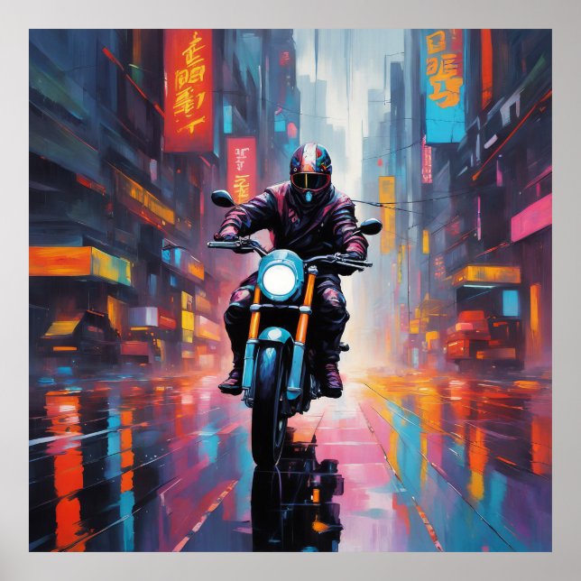 Poster Cyberpunk (Devant)