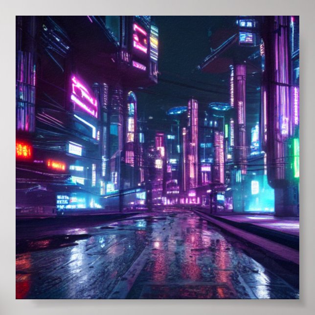 Poster Cyberville (Devant)