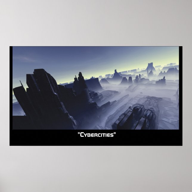 Poster Cybervilles (Devant)