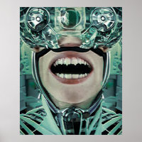 Cyborg à l'art numérique chirurgical