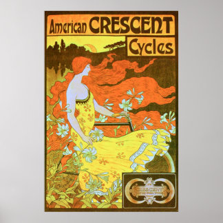 Poster Cycles américains de CRÉSCENT