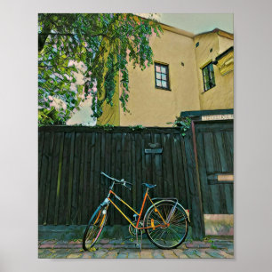 Poster Cyclistes cadeaux idées