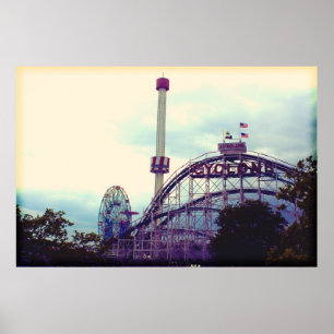 Poster Cyclone de Coney Island