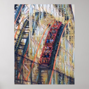 Poster Cyclone de Coney Island