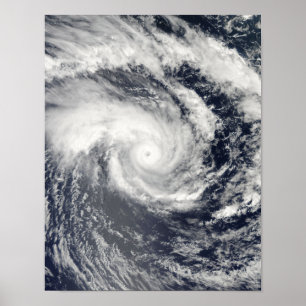 Poster Cyclone tropical Edzani dans l'Indien du sud Oce