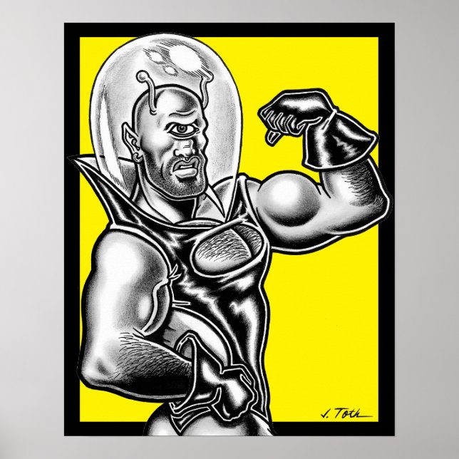 Poster Cyclops/Closeup (Devant)