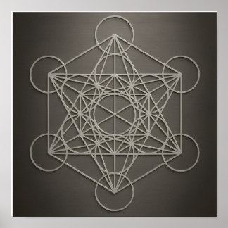 Poster d’eau gris de Metatron