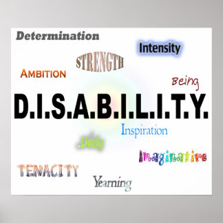 POSTER D.I.S.A.B.I.L.T.Y.