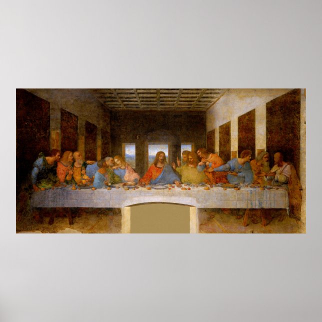 Poster Da Vinci Dernier Supper Fine Art Classic (Devant)