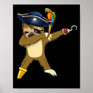 Poster Dabbing Slot Pirate Dab Dancing