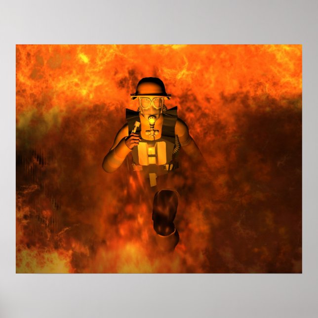 Poster d'Ablaze (Devant)