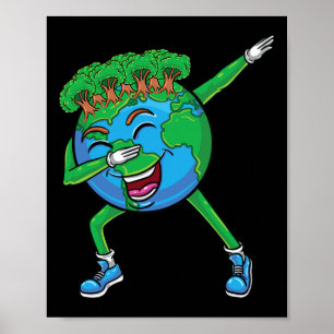 Poster Dabler la Terre pour les enfants Jours des terres